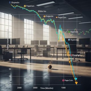 밈코인 거래량 급감, 투기 끝났나?