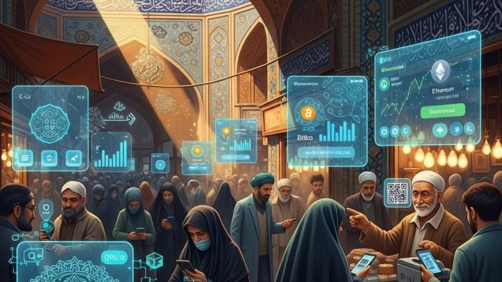 이란 암호화폐 10조 급성장, 시위 속 저항 수단으로