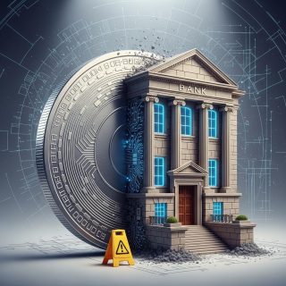 암호화폐, 은행 닮아가나? 월가의 경고