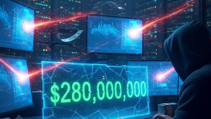 2억 8천만 달러 암호화폐 탈취!