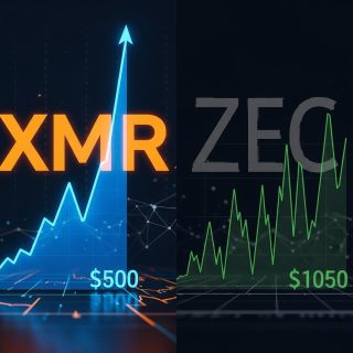 모네로 500달러 돌파, Zcash 흔들