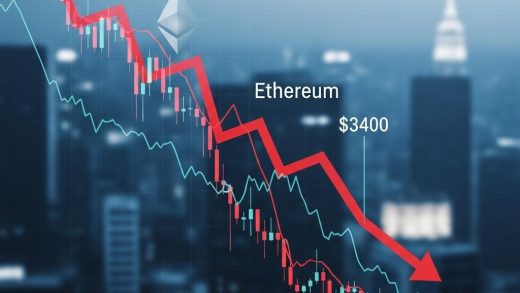 이더리움 3400달러 돌파 후 약세?