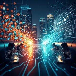 비트코인 스팸 전쟁, 데이터 제한 논쟁