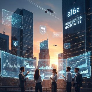 A16z 150억 달러 투자, 미래는 암호화폐