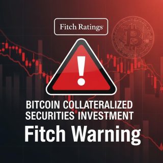 비트코인 담보증권 투자, 피치 경고 주의