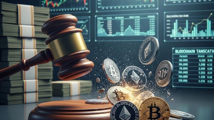 1억 달러 불법 송금 적발, 암호화폐 범죄 경고