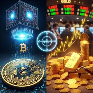 양자컴퓨팅 공포, 비트코인 \'0\' 금 투자 확대