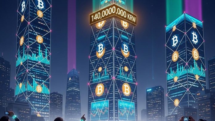 비트코인, 1억 4천만원 돌파 시동?