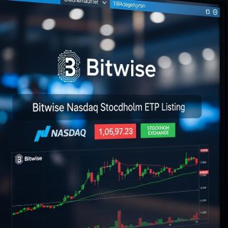 비트와이즈, 나스닥 스톡홀름 ETP 상장