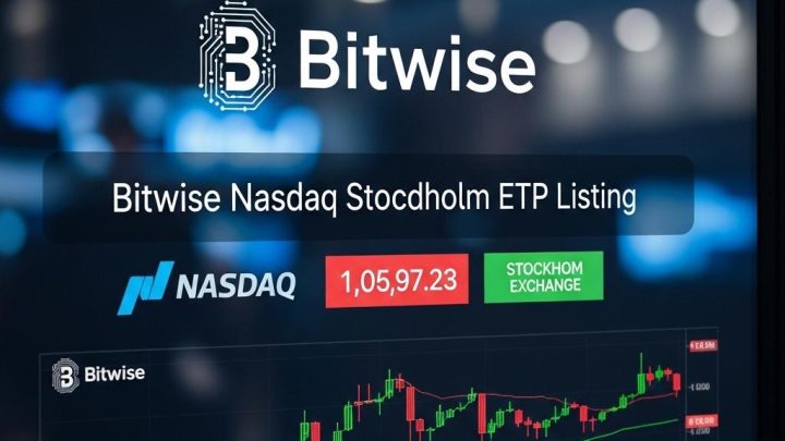비트와이즈, 나스닥 스톡홀름 ETP 상장