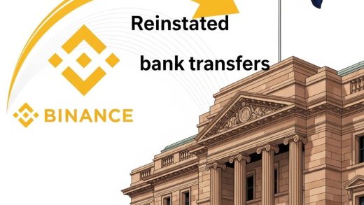 바이낸스, 호주 은행 송금 재개!