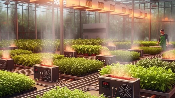 비트코인 채굴열, 온실 난방에 희망을 쏘다