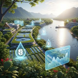 동남아 물 투자, 토큰화로 4조 달러 유치?