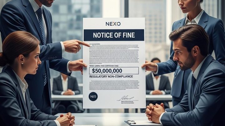 넥소, '위험 대출' 논란에 50만 달러 벌금