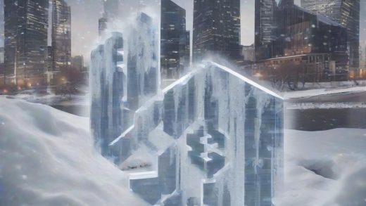 미국 한파, 비트코인 해시 급감