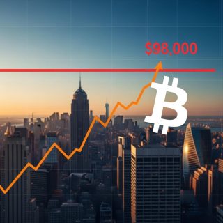 비트코인 9만 8천 달러 저항선, 숨고르기?