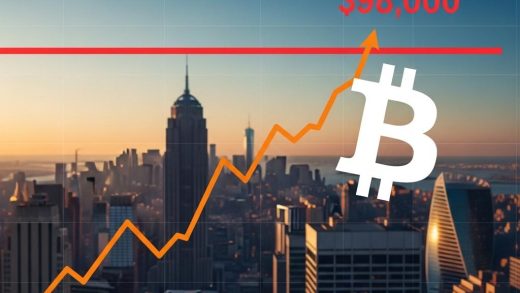 비트코인 9만 8천 달러 저항선, 숨고르기?