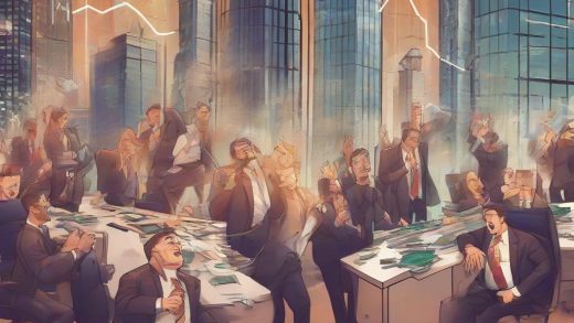 암호화폐 폭락, 기업 재무 강타