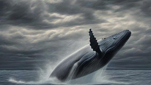 고래 움직임 포착 하락장 신호?