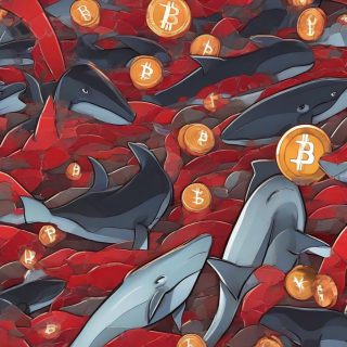 비트코인 하락, 고래는 팔고 개미는 산다