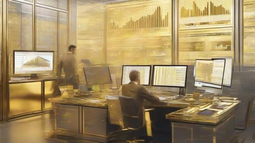 2026년 소매 금 매수 급증, 월스트리트 매도